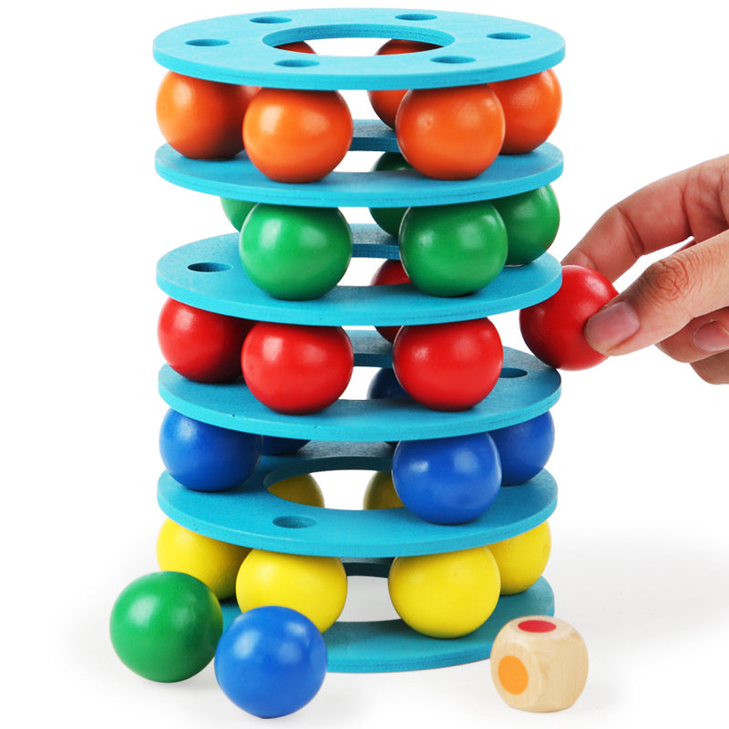 Color Recognition Hand-eye Coordination Training Wooden Toy
