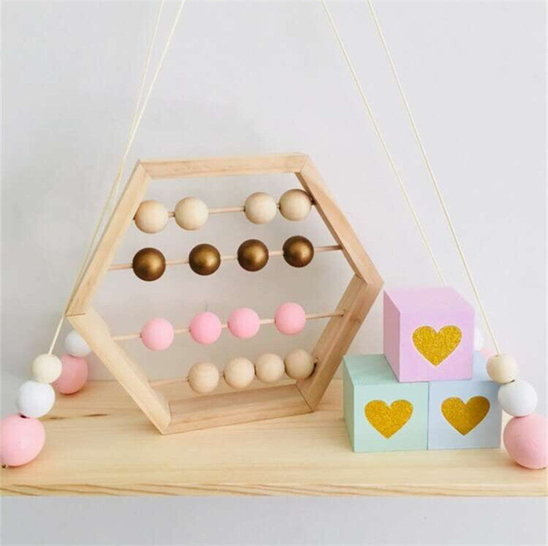 Baby Early Learning Puzzle Wooden Abacus