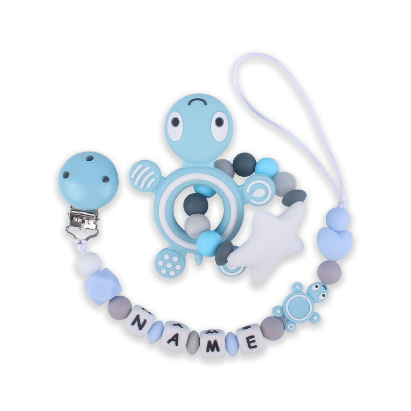 Turtle Silicone Teether Molar Toy