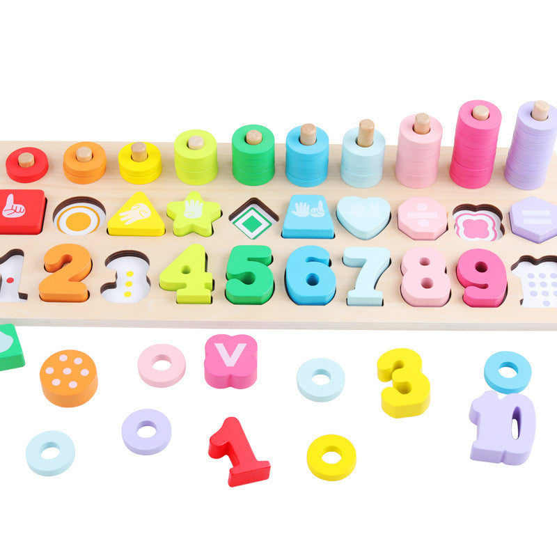 Number Puzzle Shape Matching Puzzle Sets