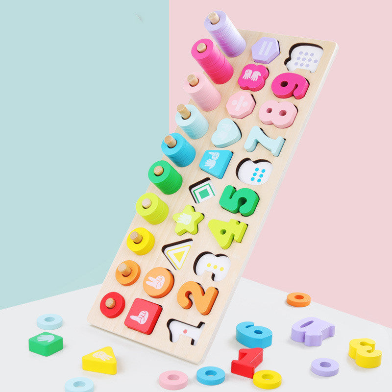 Number Puzzle Shape Matching Puzzle Sets