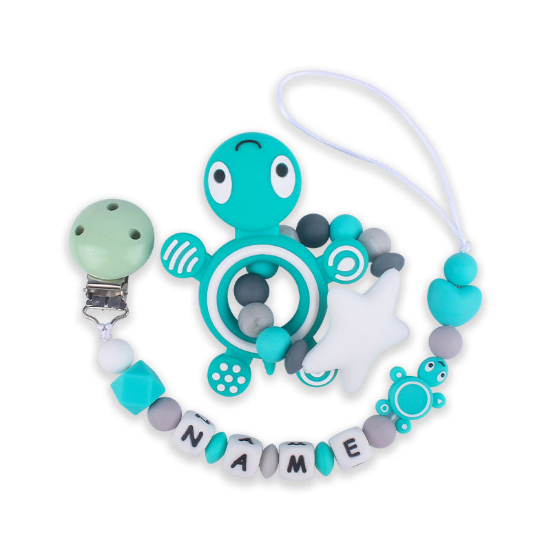 Turtle Silicone Teether Molar Toy