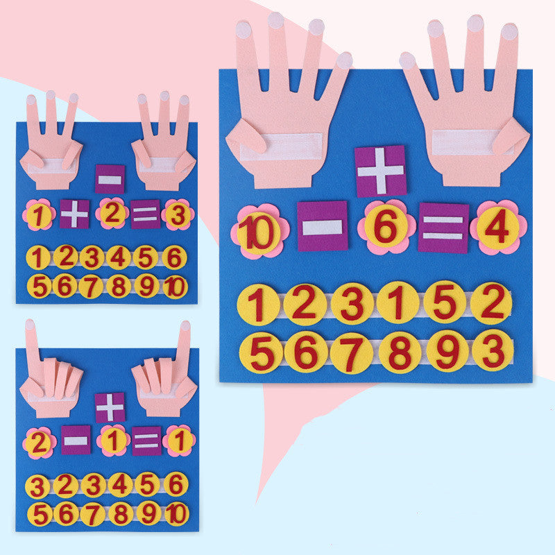 Kindergarten Learning Basic Addition And Subtraction
