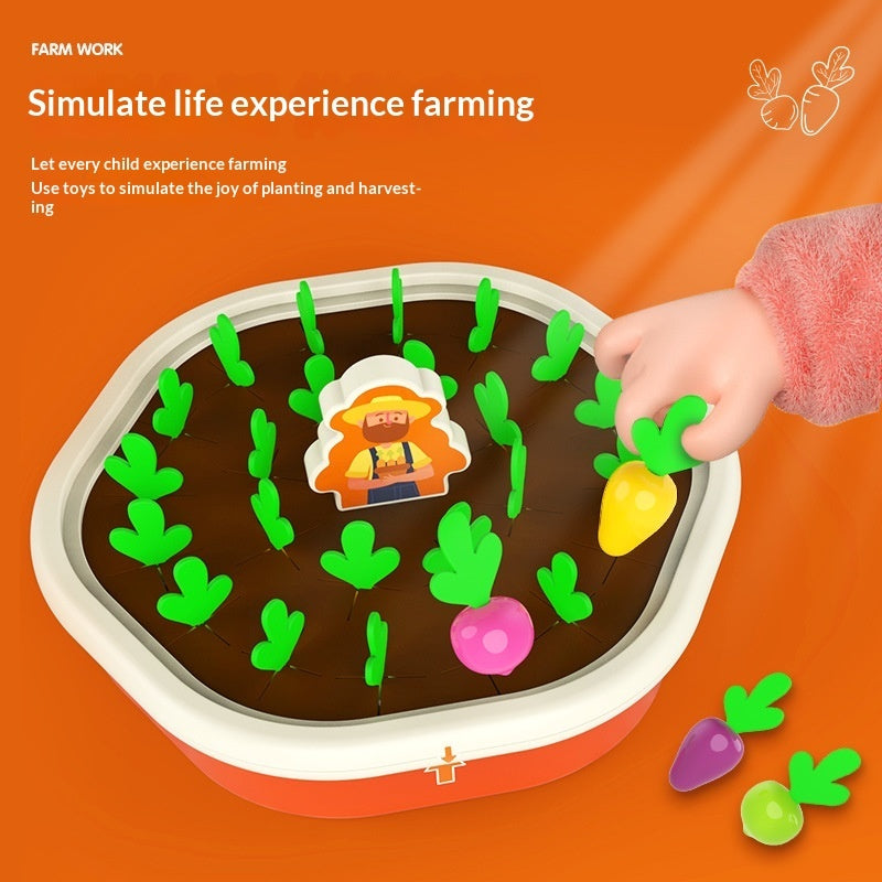 Memory Carrot Pulling Game Early Childhood Educational Pract