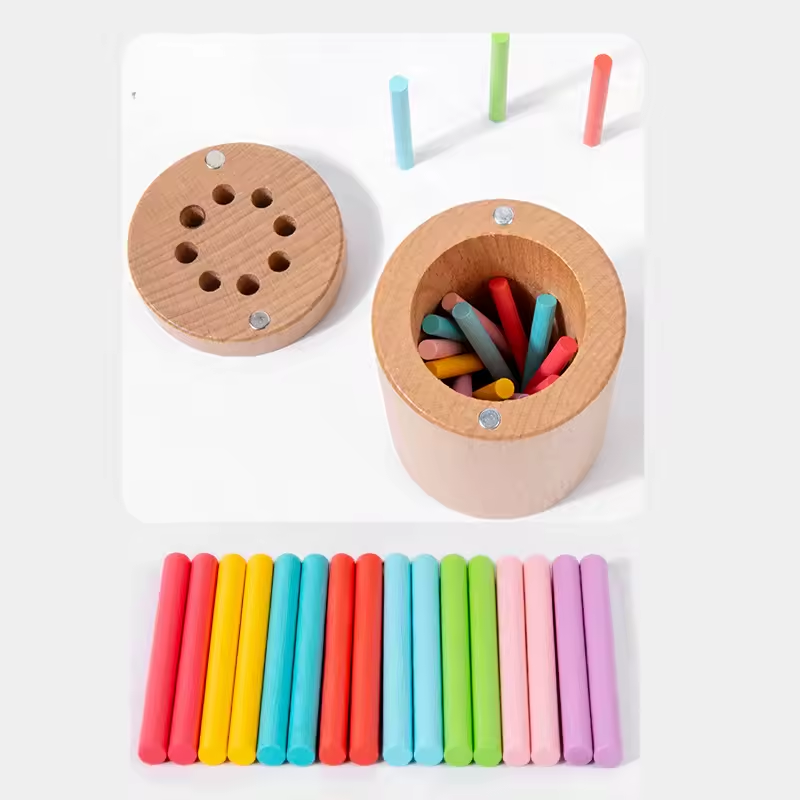 Jouet d'apprentissage en bois 