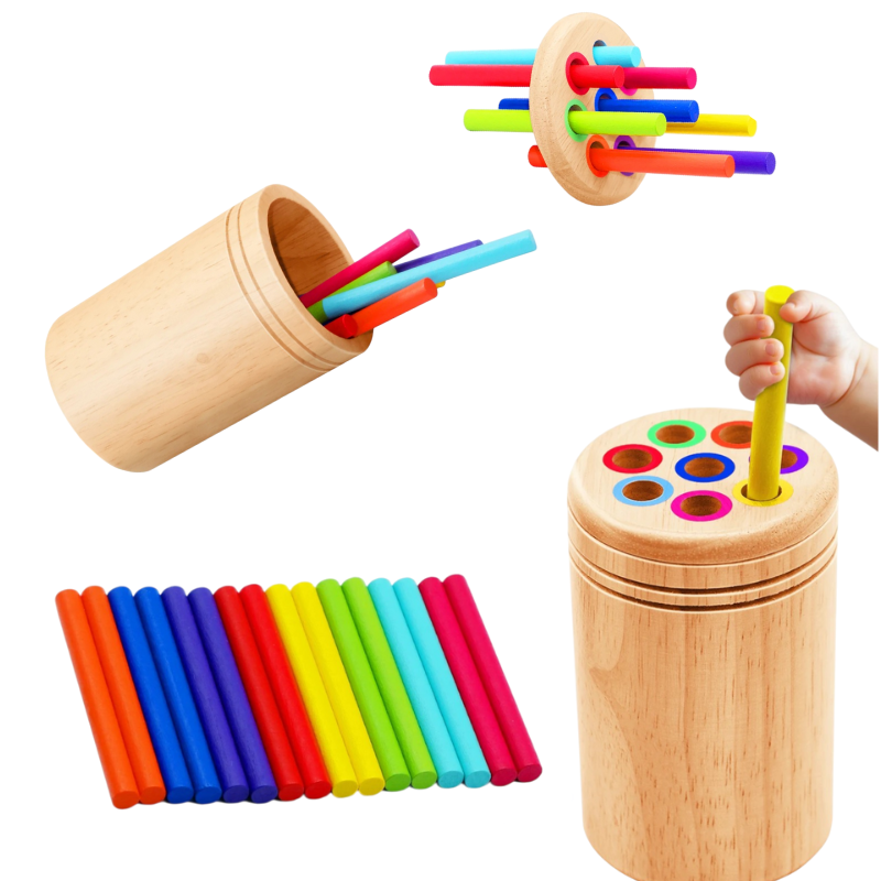 Jouet d'apprentissage en bois 