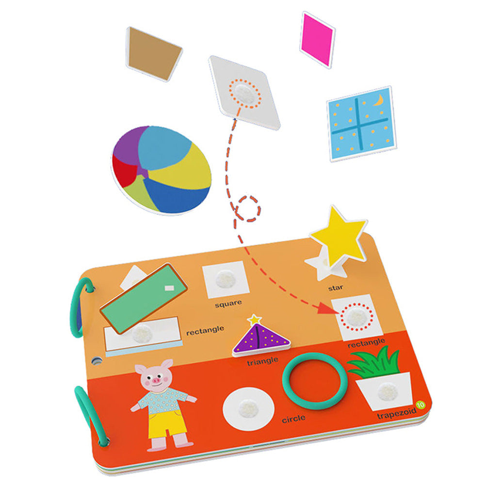 Montessori Paste Quiet Book