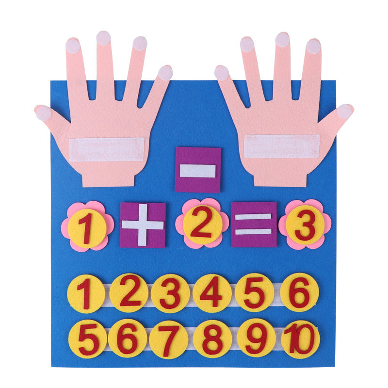 Kindergarten Learning Basic Addition And Subtraction